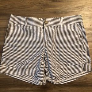 EUC Banana Republic Sear Sucker Shorts Size 2